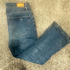 Express Cropped Flare Jeans